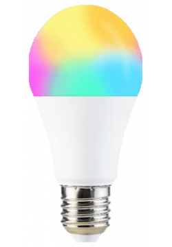 Умная светодиодная лампочка Moes Smart LED Bulb Е27 A60  Multicolor Для работы