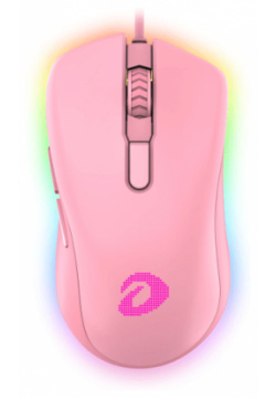 Игровая проводная мышь Dareu EM908 Pink 