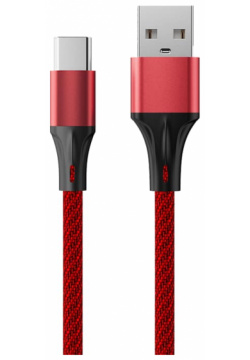 Кабель Accesstyle AC30 F200M USB 2м Red 
