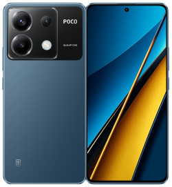 Смартфон POCO X6 5G 8/256 GB Blue (23122PCD1G) 