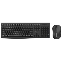 Комплект беспроводная клавиатура + мышь Dareu MK188G Black 