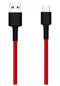 Кабель Mi Braided USB Type C Cable 100см Red Xiaomi 