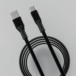 Кабель Accesstyle AC30 TF30 USB Type C 30 см Black 