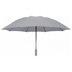 Зонт автоматический NINETYGO Oversized Portable Umbrella Automatic Version с подсветкой  серый