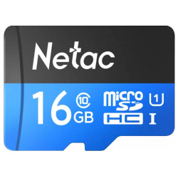 Карта памяти Netac microSDHC 16 ГБ 