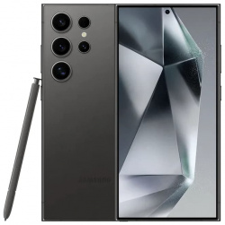 Смартфон Samsung Galaxy S24 Ultra 5G 12/256 GB чёрный титан 