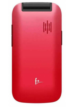 Мобильный телефон F+ Flip 240 Red Fplus — это простой и удобный