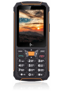 Мобильный телефон F+ R280 Black/Orange Fplus 