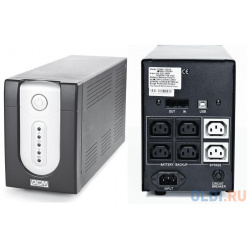 ИБП Powercom IMP 1500AP Imperial 1500VA/900W USB AVR RJ11 RJ45 (4+2 IEC)* 671479 