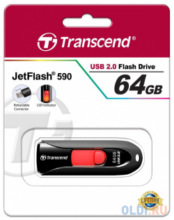 Внешний накопитель 64GB USB Drive  Transcend TS64GJF590K