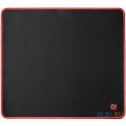 Коврик игровой Black XXL 400x355x3 мм  ткань+резина DEFENDER 50559 для