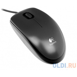 Мышь (910 005003) Logitech Mouse M100 Grey USB 910 005003 проводная