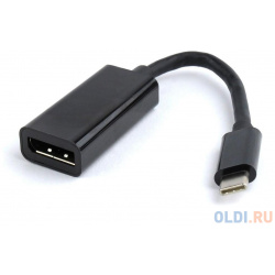 Cablexpert Переходник USB Type C/DisplayPort  15см пакет (A CM DPF 01) A 01