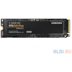 SSD накопитель Samsung 970 EVO Plus Series 250 Gb PCI E 3 0 x4 MZ V7S250BW Т
