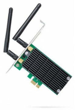 Сетевой адаптер WiFi TP Link Archer T4E AC1200 PCI Express (ант внеш съем) 2ант 