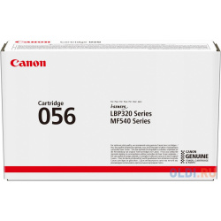 Картридж Canon 056 для  MF543x/MF542x Чёрный 10 000 страниц 3007C002