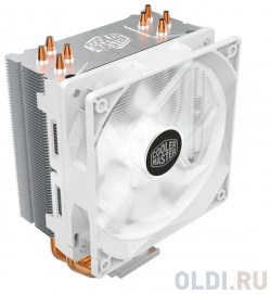 Cooler Master CPU Hyper 212 LED White Edition  600 1600 RPM 150W fan Full Socket Support RR 212L 16PW R1
