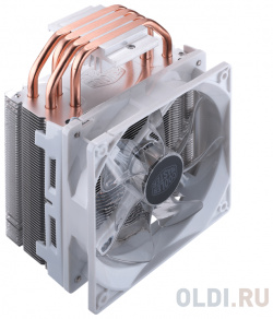 Cooler Master CPU Hyper 212 LED White Edition  600 1600 RPM 150W fan Full Socket Support