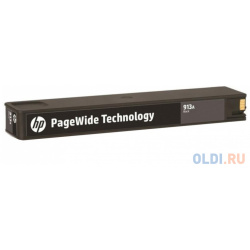 Картридж HP 913A для PageWide Pro 352/377/452/477 черный L0R95AE 