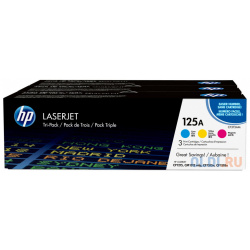 Картридж HP CF373AM N125A для Color LaserJet CP1215/1515 голубой пурпурный желтый 
