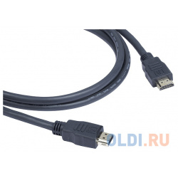 Кабель HDMI 4 6м Kramer C HM/HM 15 круглый черный 97 0101015 
