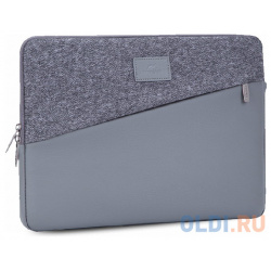 Чехол для ноутбука 13 3" Riva 7903 полиэстер полиуретан серый 