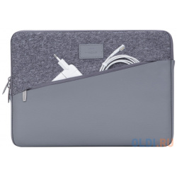 Чехол для ноутбука 13 3" Riva 7903 полиэстер полиуретан серый