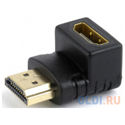 Переходник HDMI Cablexpert A HDMI90 FML черный 