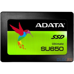SSD накопитель A Data SU650 960 Gb SATA III ASU650SS 960GT R Твердотельный