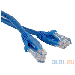 Патч корд RJ45  4 пары UTP категория 5е 5 м синий LSZH LANMASTER LAN PC45/U5E 0 BL