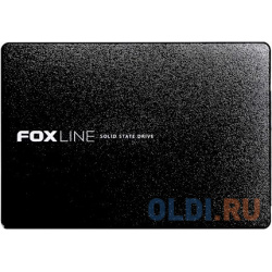 SSD накопитель Foxline X5 256 Gb SATA III Твердотельный 2