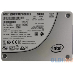 SSD накопитель Intel D3 S4610 960 Gb SATA III SSDSC2KG960G801 Твердотельный