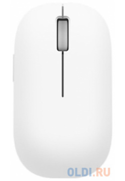 Мышь беспроводная Xiaomi Dual Mode Wireless Mouse Silent Edition белый USB + радиоканал HLK4040GL 