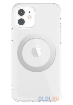 Накладка SwitchEasy "MagClear" для iPhone 12 mini серебряный GS 103 121 225 26 