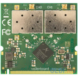 Беспроводной mini PCI адаптер MikroTik R52HnD 802 11g 108Mbps 