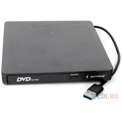 USB 3 0 Gembird DVD пластик  черный