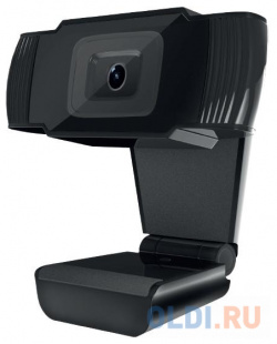 CBR CW 855HD Black  Веб камера с матрицей 1 МП разрешение видео 1280х720 USB 2 0 встроенный микрофон шумоподавлением фикс фокус крепление на мо