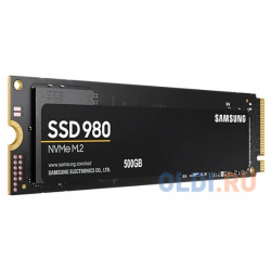 SSD накопитель Samsung 980 500 Gb PCI E 3 0 x4