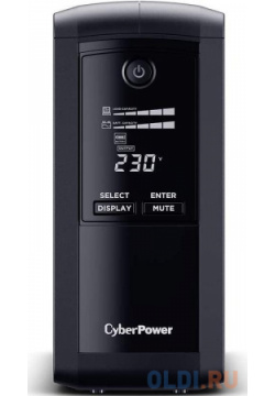 UPS CyberPower VP700EILCD {700VA/390W USB/RS 232/RJ11/45  (6 IEC С13)}