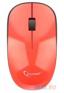 Мышь беспроводная Gembird MUSW 111 RG красный USB 