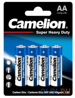 Camelion R 6 Blue BL 4 (R6P BP4B  батарейка 1 5В) (4 шт в уп ке) R6P