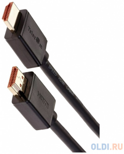 Кабель HDMI 19M  ver 2 0+3D/Ethernet 2m фильтраTelecom VCOM Telecom TCG215F