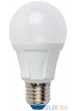 Лампа светодиодная груша Uniel UL 00001522 E27 8W 3000K LED A60 8W/WW/E27/FR PLP01WH 