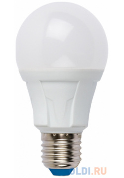 Лампа светодиодная груша Uniel UL 00001524 E27 10W 3000K LED A60 10W/WW/E27/FR PLP01WH 