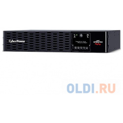 ИБП Line Interactive CyberPower PR2200ERTXL2UA NEW 2200VA/2200W USB/RS 232/EPO/Dry/SNMPslot (IEC C13 x 6  IEC C19 2) (12V / 6AH х 8)