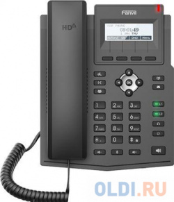 Телефон IP Fanvil X1SG черный