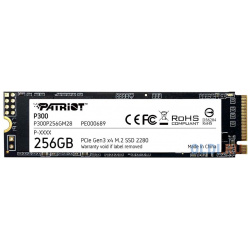 SSD накопитель Patriot P300 256 Gb PCI E 3 0 x4 P300P256GM28 