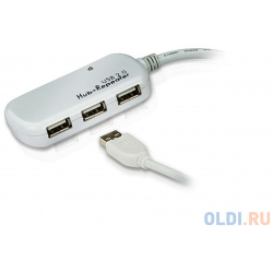Концентратор USB ATEN UE2120H 4порта USB2 0 черный