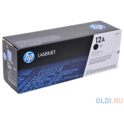 Картридж HP Q2612A 2000стр Черный №12А для LaserJet 1010 1012