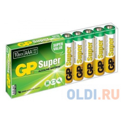Батарейки GP Super Alkaline AAA 10 шт 24A B10 